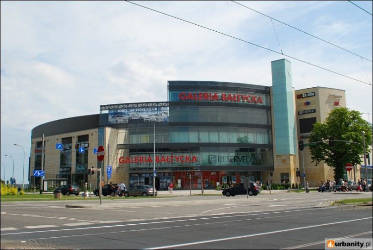 Торговый центр Galeria Bałtycka в Гданьске