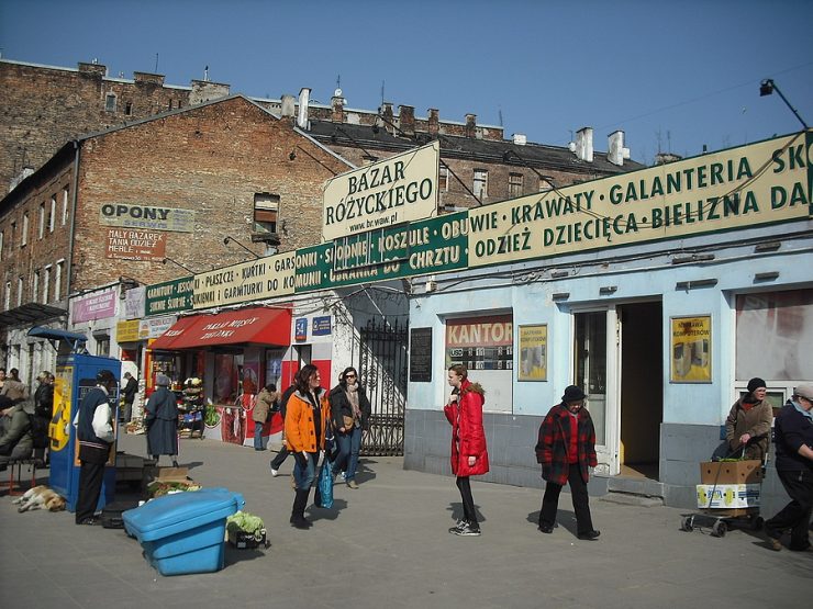 Рынок Bazar Różyckiego в Варшаве