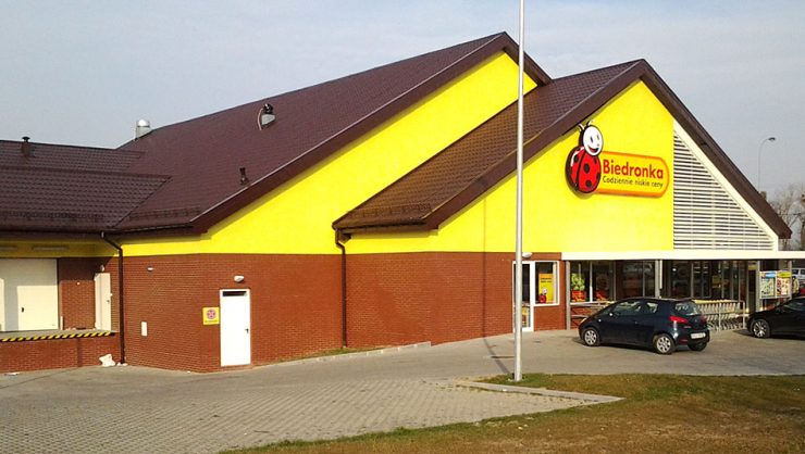 Супермаркет Biedronka в Гданьске