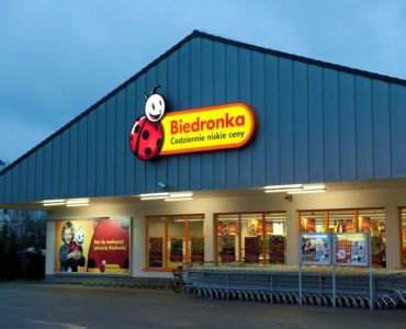 Супермаркет Biedronka в Эльблонге