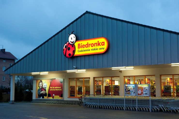 Супермаркет Biedronka в Тересполе