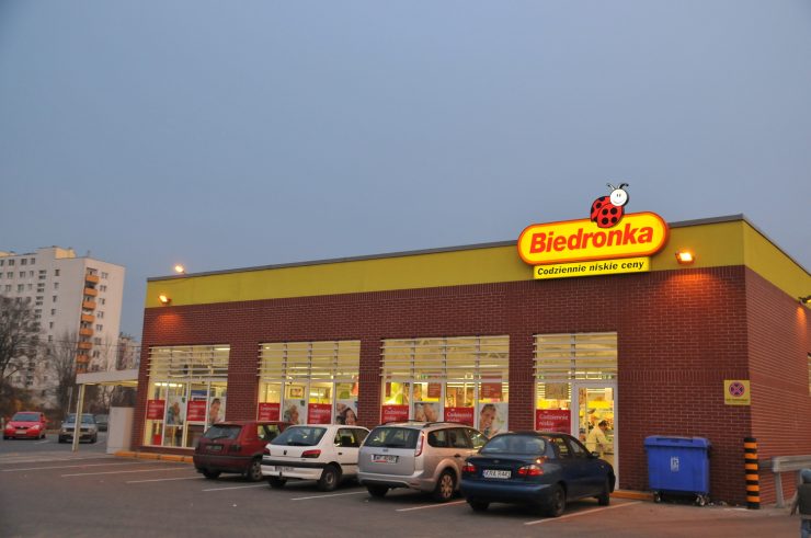 Магазины Biedronka в Бяла-Подляске