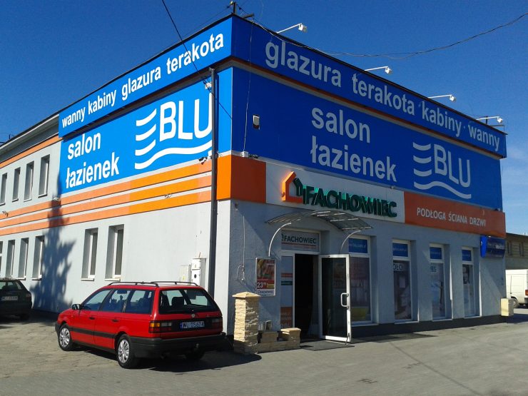 Строительный магазин BLU в Белостоке