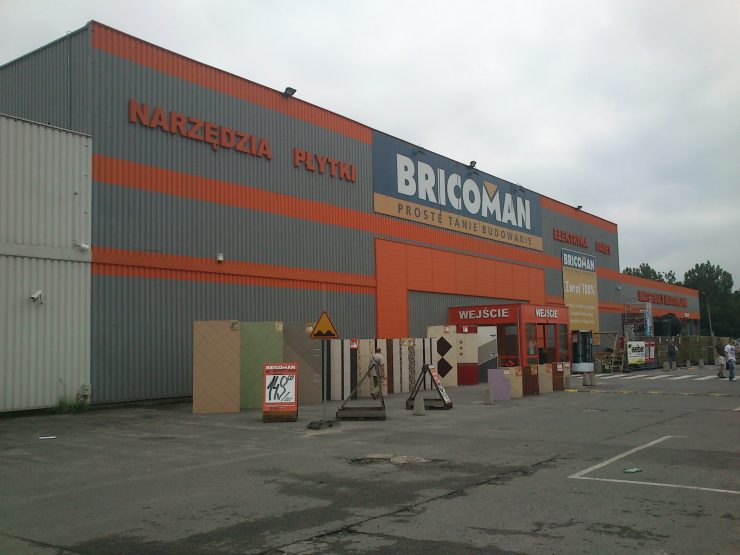 Строительный магазин Bricoman в Бяла-Подляске