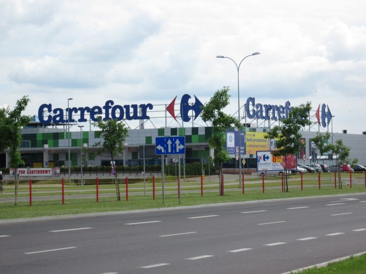 Супермаркет Carrefour в Белостоке