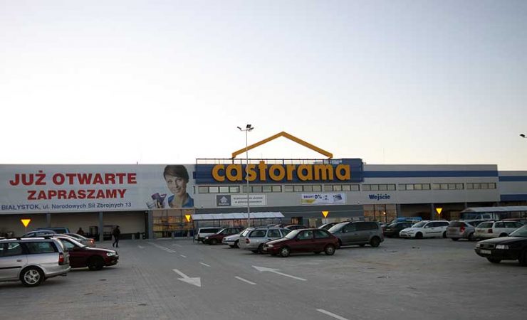 Строительный магазин Castorama в Белостоке