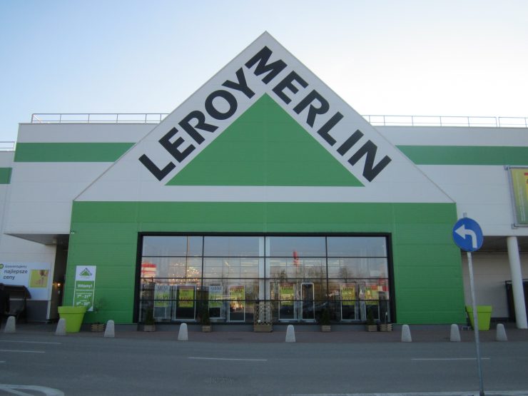 Строительный магазин Leroy Merlin в Белостоке
