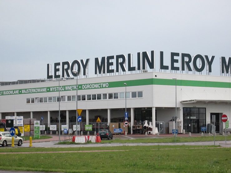 Строительный магазин Leroy Merlin в Белостоке