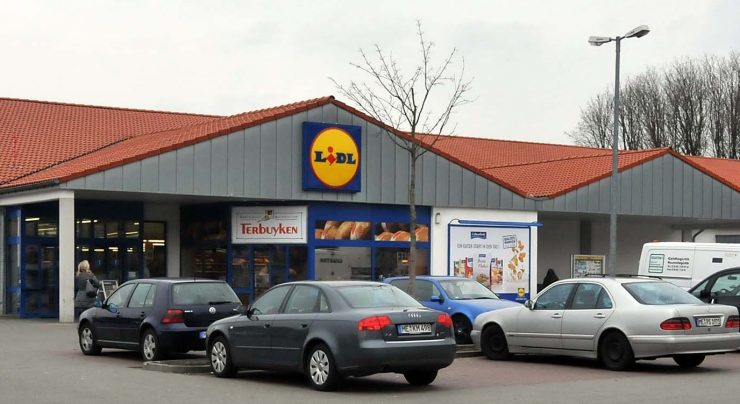 Супермаркет LIDL в Бартошице