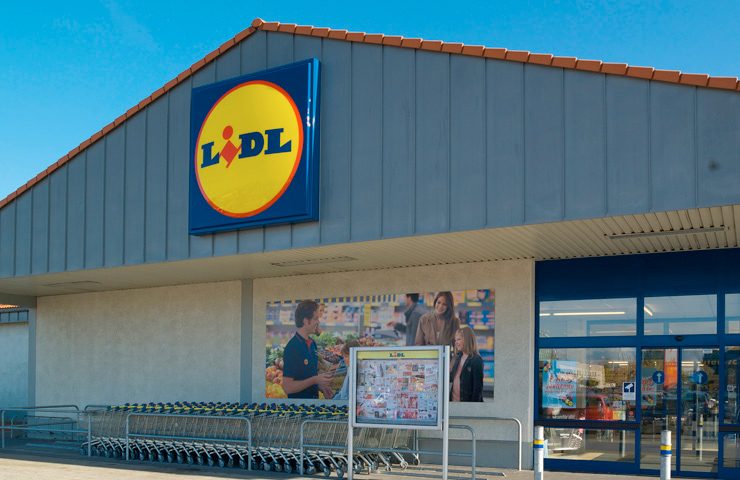 Супермаркет Lidl в Ольштыне