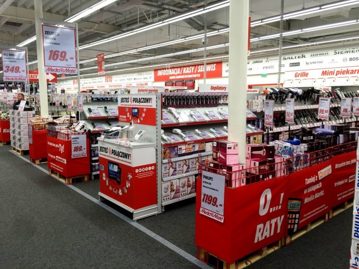 Media Markt в Варшаве - магазин компьютерной и бытовой техники