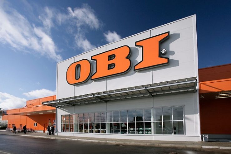 Строительный магазин OBI в Люблине