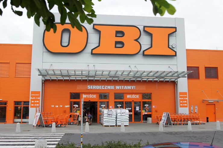 Строительный магазин Obi в Варшаве