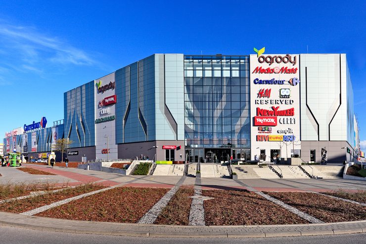 Торговый центр Handlowe Ogrody в Эльблонге