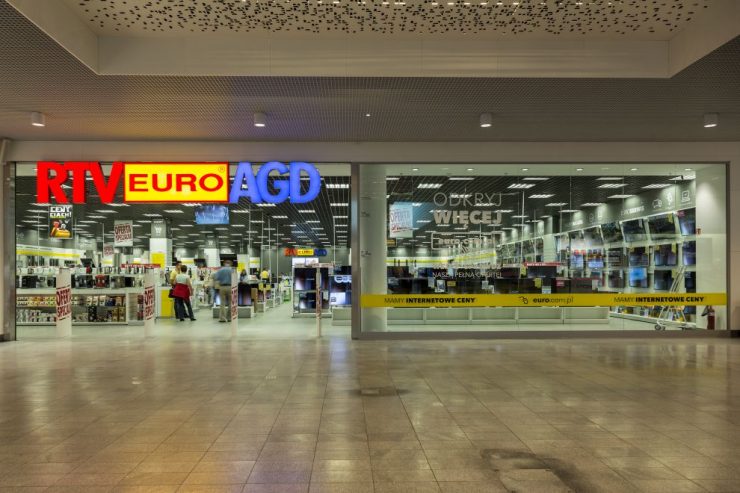 Магазин бытовой техники RTV EURO AGD в Ольштыне