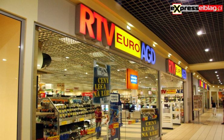 Магазин бытовой техники RTV Euro AGD в Эльблонге