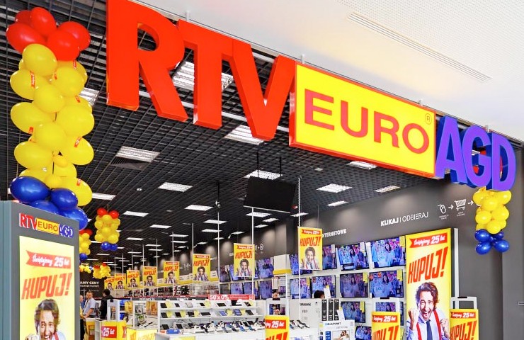 Магазин бытовой техники в RTV EURO AGD в Гданьске