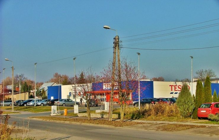 Супермаркет Tesco в Тересполе