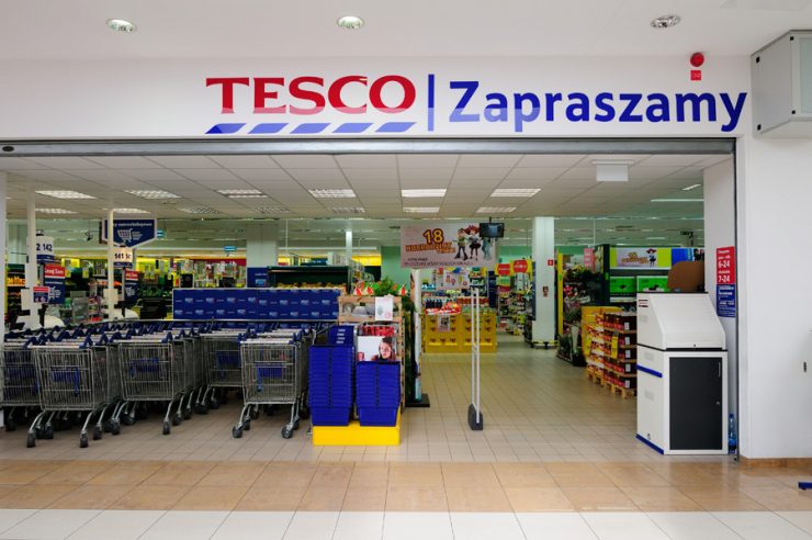 Супермаркет Tesco в Тересполе