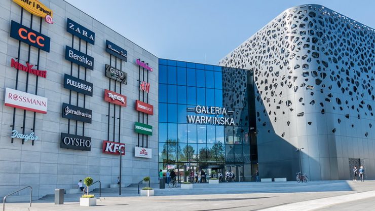 Торговый центр Galeria Warminska в Ольштыне