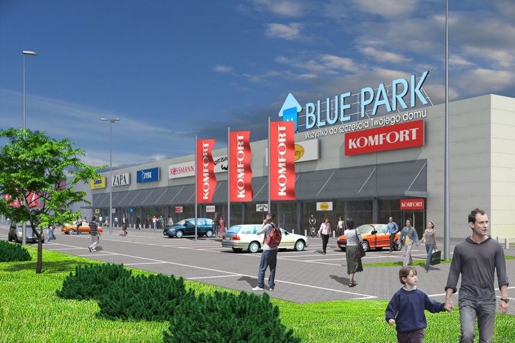 Торговый центр Blue Park в Перемышле