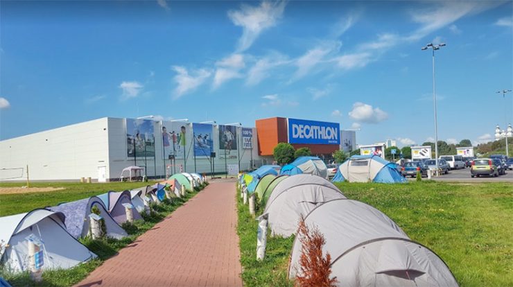 Спортивный магазин Decathlon в Белостоке