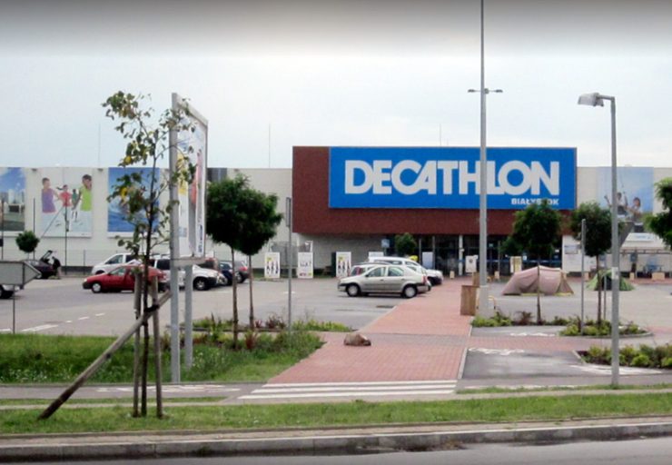 Спортивный магазин Decathlon в Белостоке