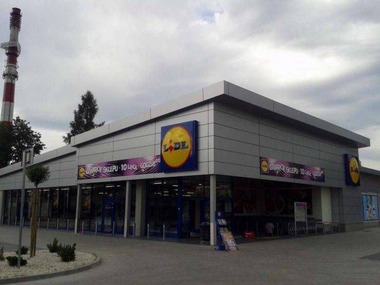 Супермаркет Lidl в Перемышле