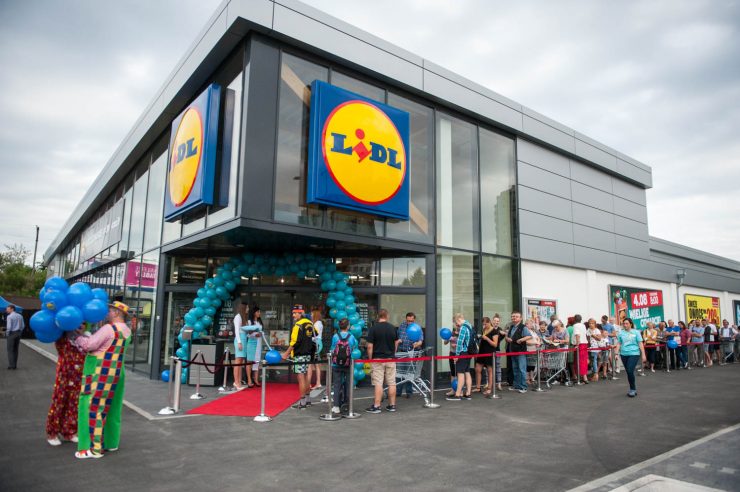 Супермаркет LIDL в Кракове