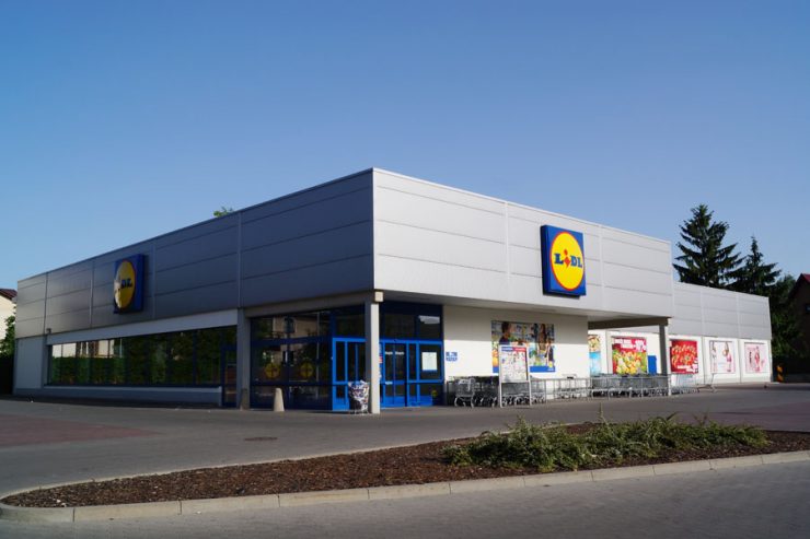 Супермаркет LIDL в Кракове