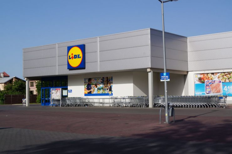 Супермаркет LIDL в Кракове