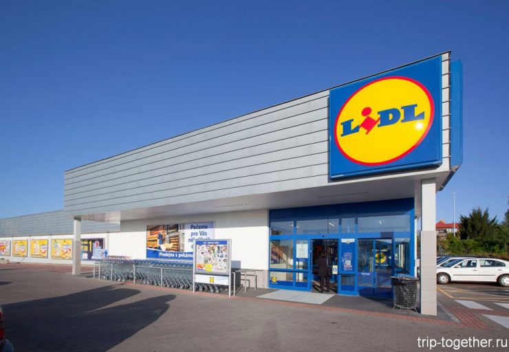 Супермаркет LIDL в Кракове