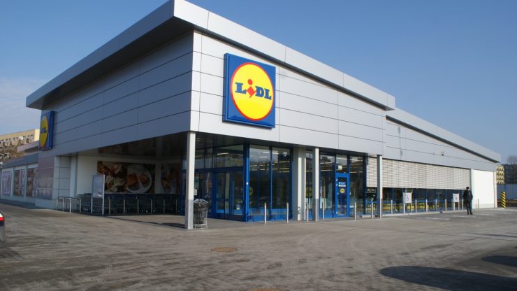 Супермаркет Lidl в Замостье