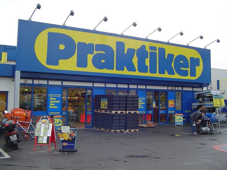 Строительный магазин Praktiker в Кракове