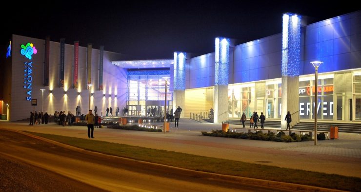 Торговый центр Galeria Sanowa в Перемышле