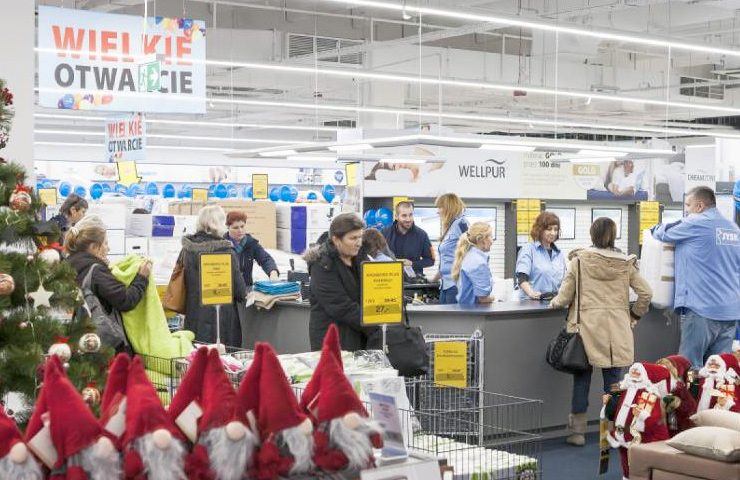 Jysk в Варшаве - магазин товаров для дома